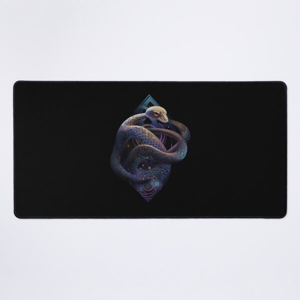 Item preview, Serpentine Elegance: Geometric Mastery in Snake-Inspired Design designed and sold by MajesticArtPL.