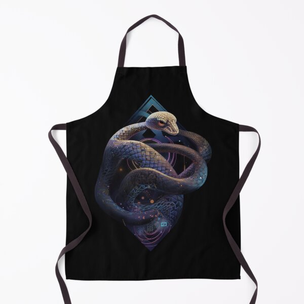 Item preview, Serpentine Elegance: Geometric Mastery in Snake-Inspired Design designed and sold by MajesticArtPL.