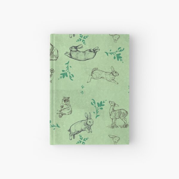 Item preview, Sketchy woodland friends tile pattern designed and sold by LilMarieArts.