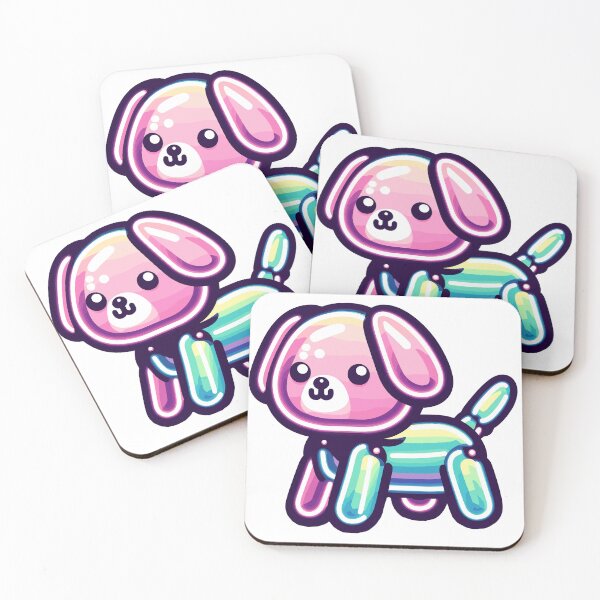 Item preview, Neon balloon dog designed and sold by GlobalDesigns-.