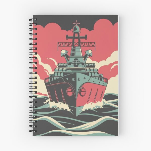 Item preview, Coast Guard in Rough Retro Waters designed and sold by CraftedRealm.