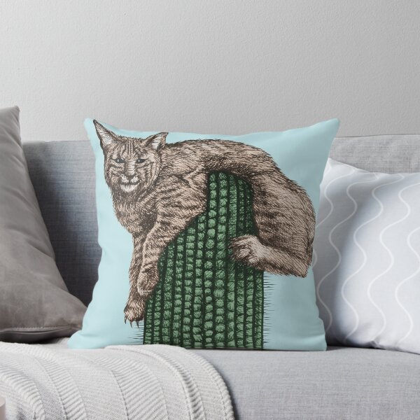 Item preview, Lazy Lynx Atop a Giant Cactus designed and sold by GDiEDesigns.
