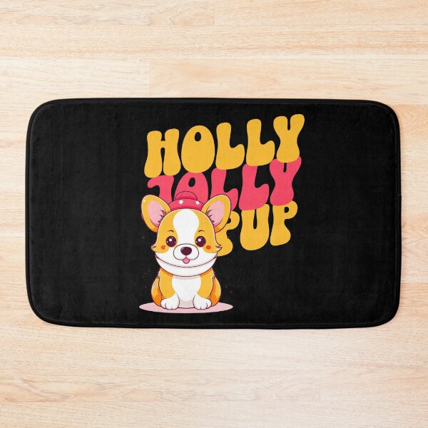 Item preview, Kawaii Corgi Holly Jolly Pup designed and sold by SimplyLiss.
