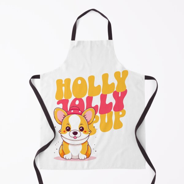 Item preview, Kawaii Corgi Holly Jolly Pup designed and sold by SimplyLiss.