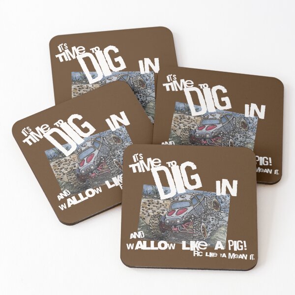 Item preview, RC 4x4 Dig In And Wallow Like A Pig. RC Like you mean it. designed and sold by DrawnToColour.