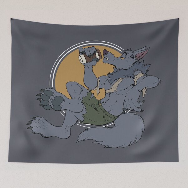 Item preview, Lycan Brew Coffee (no txt) designed and sold by Teaselbone.