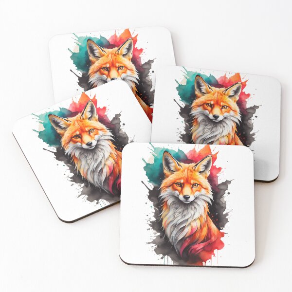Item preview, Watercolor Fox  designed and sold by sferrecamp.