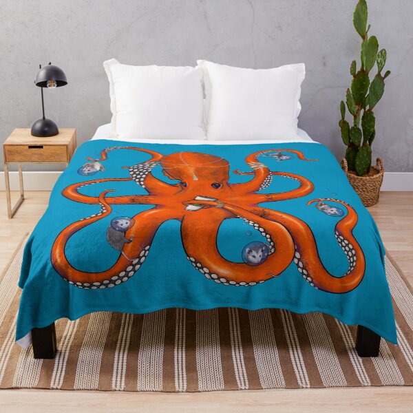 Item preview, Busy Octopus Mom of Abandoned Opossum Babies designed and sold by iamgirl1.