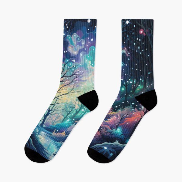 Item preview, Far out into the snowy evening designed and sold by Gritz - Photographer, AI Artist.