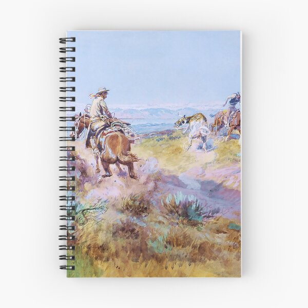 Item preview, “When Cows Were Wild” by Charles M Russell designed and sold by PatricianneK.