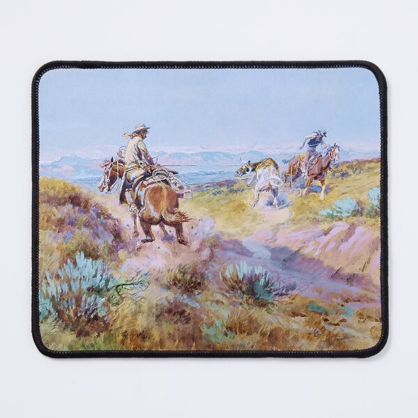 Artikelvorschau, „When Cows Were Wild“ von Charles M. Russell entworfen und verkauft von PatricianneK.