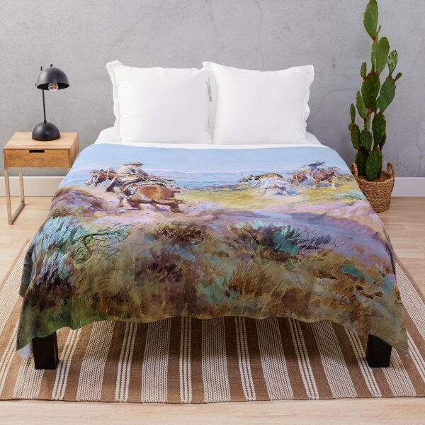 Item preview, “When Cows Were Wild” by Charles M Russell designed and sold by PatricianneK.