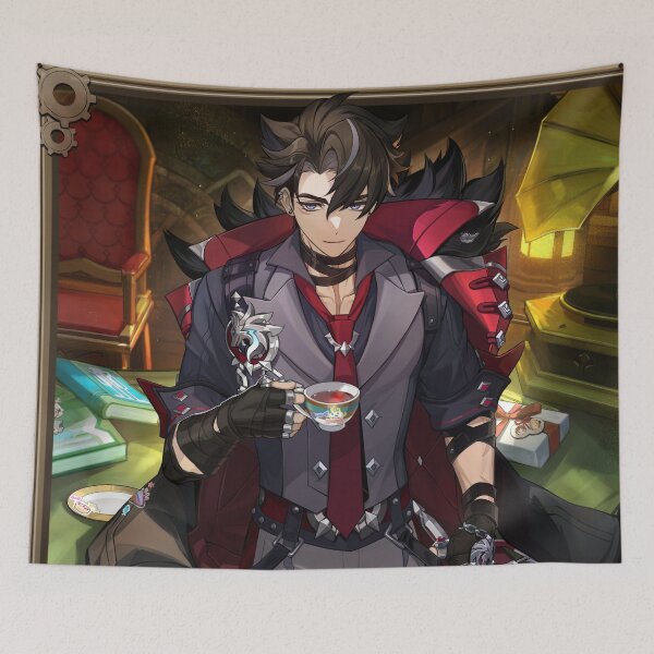 Item preview, Genshin Impact - Wriothesley Official Birthday Artwork 2023 designed and sold by Krimsy.
