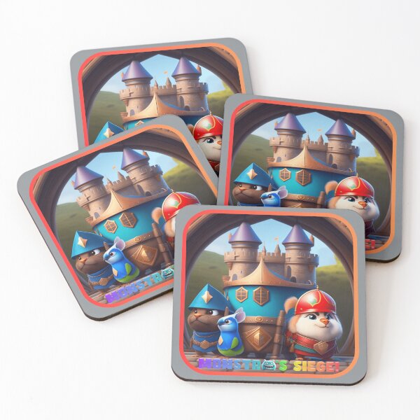Item preview, Monstro Siege! Castle NFT artwork  designed and sold by The-Vault.