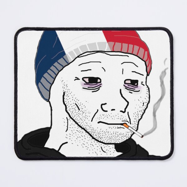 Item preview, Doomer Wojak - France designed and sold by AztecaPixels.