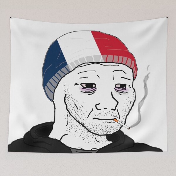 Item preview, Doomer Wojak - France designed and sold by AztecaPixels.