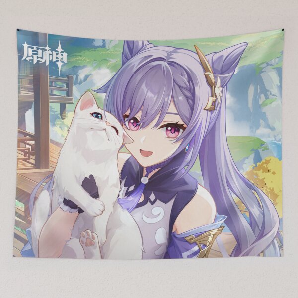 Item preview, Genshin Impact - Keqing Official Birthday Artwork 2023 designed and sold by Krimsy.