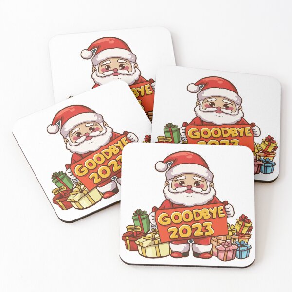 Item preview, Santa goodbye 2023 designed and sold by jinmommyonline.
