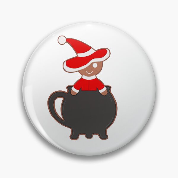 Item preview, Ginger: The Santa Witch Gingerbread Cookie designed and sold by ChelsDesignShop.