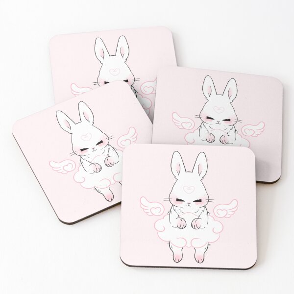 Item preview, Bunny Angel kawaii pink  designed and sold by Puuk.