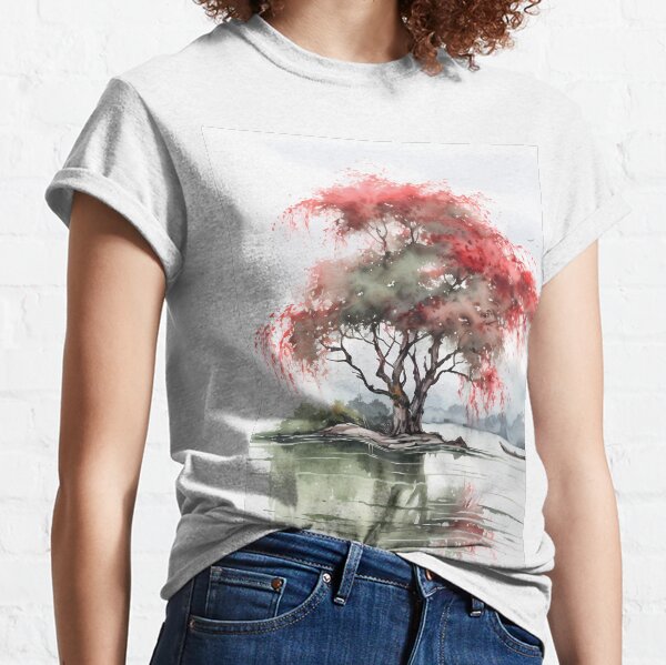 Item preview, Digital Immersion: Discover the Beauty of Willow Trees in the World of Contemporary Art designed and sold by Artedig.