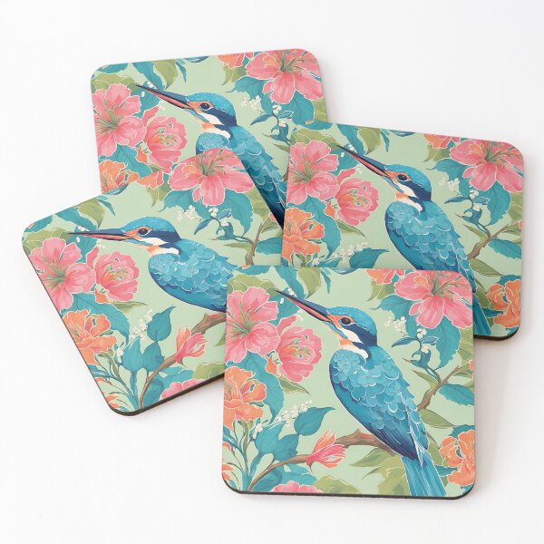 Artikelvorschau, Eisvogel-Chinoiserie entworfen und verkauft von SophieClimaArt.