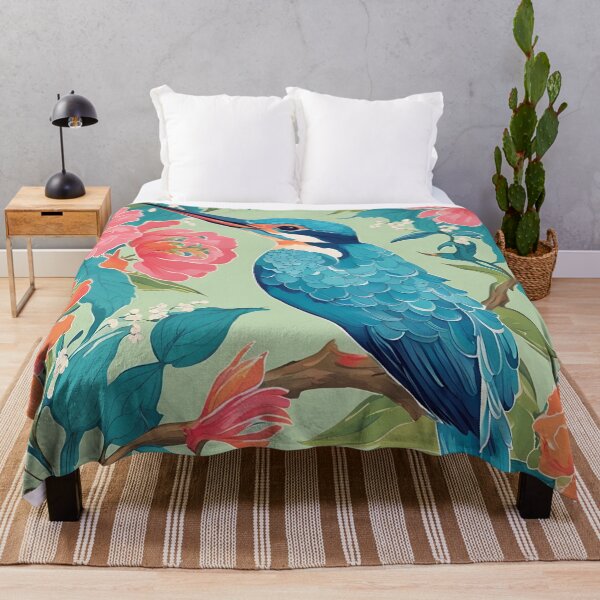 Artikelvorschau, Eisvogel-Chinoiserie entworfen und verkauft von SophieClimaArt.
