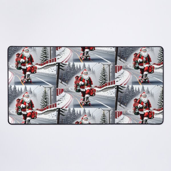 Item preview, Santa on a Skateboard designed and sold by Randy Turnbow.