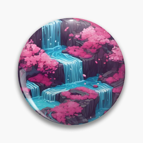 Item preview, Pink Blossomed Falls designed and sold by SilverSunStudio.