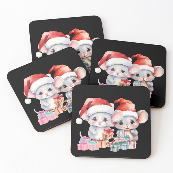 Item preview, Fat Mouse is having fun choosing a gift. designed and sold by attakorn.