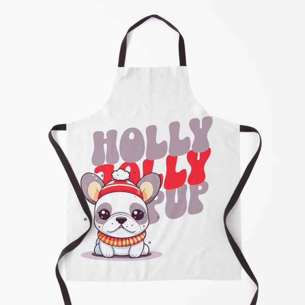 Item preview, Kawaii Frenchie Holly Jolly Pup designed and sold by SimplyLiss.