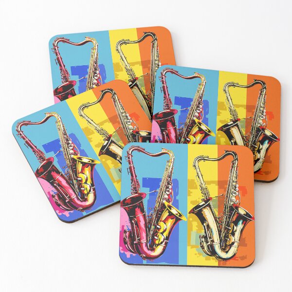 Item preview, Two saxophone creates a heart designed and sold by RalNix.