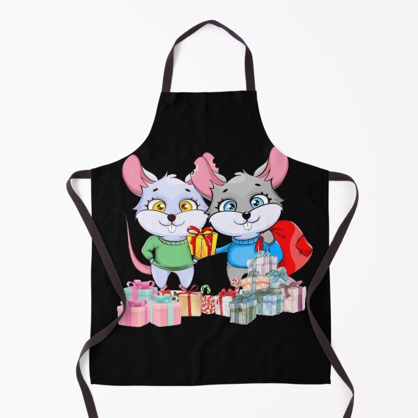 Item preview, Fat Mouse is having fun choosing a gift. designed and sold by attakorn.