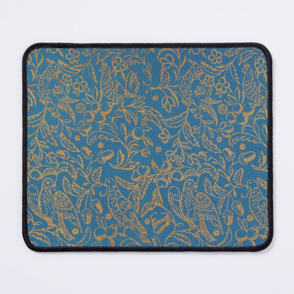 Item preview, Turquoise and gold pattern designed and sold by Javotte Art / Gab Dessine.