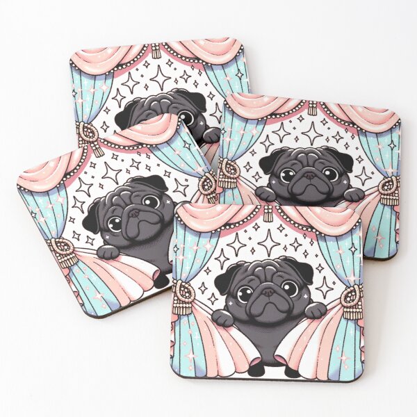 Item preview, Peek-A-Boo Pug designed and sold by TakashiS.