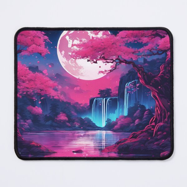 Item preview, Vaporwave Falls designed and sold by SilverSunStudio.
