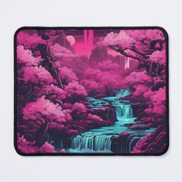 Item preview, Vaporwave Falls designed and sold by SilverSunStudio.