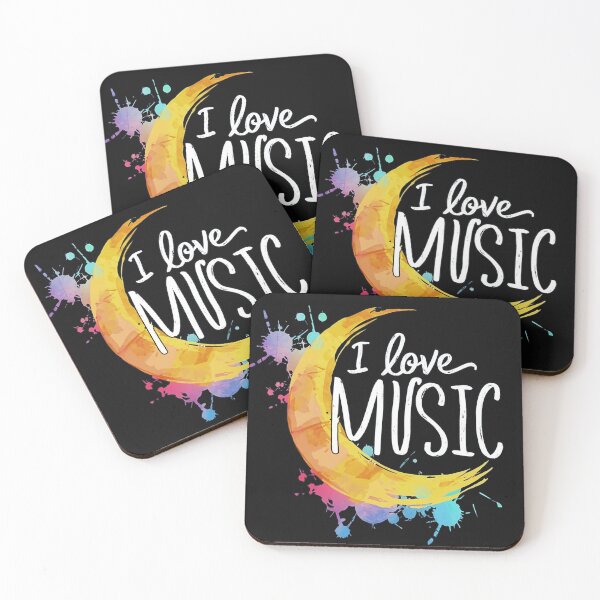 Item preview, I love Music designed and sold by NotesForMusic.