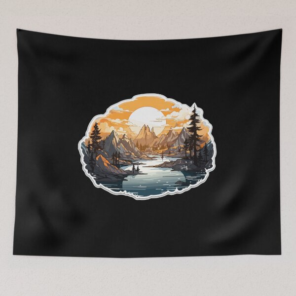 Item preview, Landscape - Illustration designed and sold by MrERNST.