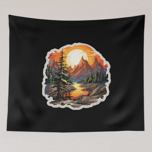 Item preview, Landscape - Illustration designed and sold by MrERNST.
