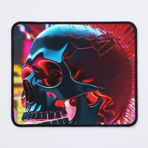 Item preview, Neon skull designed and sold by MatrixTattoo.