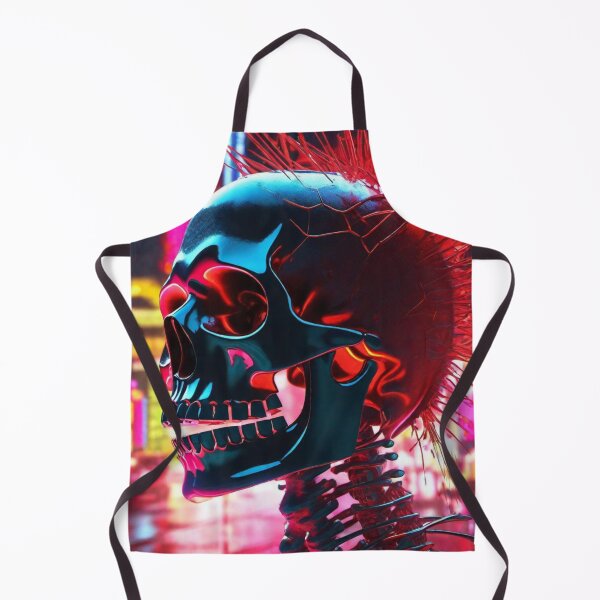 Item preview, Neon skull designed and sold by MatrixTattoo.