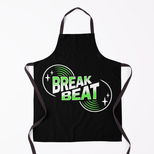 Item preview, BREAKBEAT  - Retro Vinyl (Green)  designed and sold by Discothreadz.