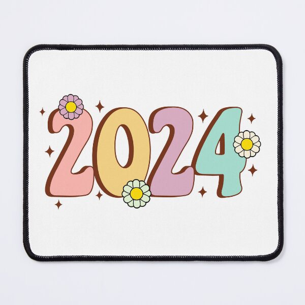 Item preview, 2024 Happy New Year Retro Vintage 2024 New Year designed and sold by HalloweenGift.