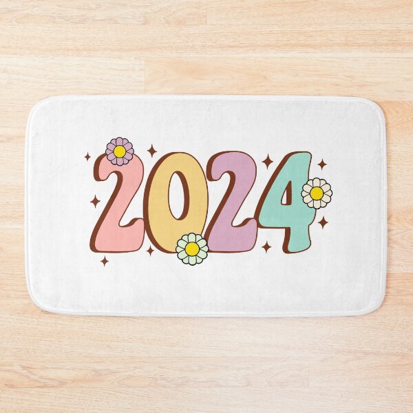 Item preview, 2024 Happy New Year Retro Vintage 2024 New Year designed and sold by HalloweenGift.