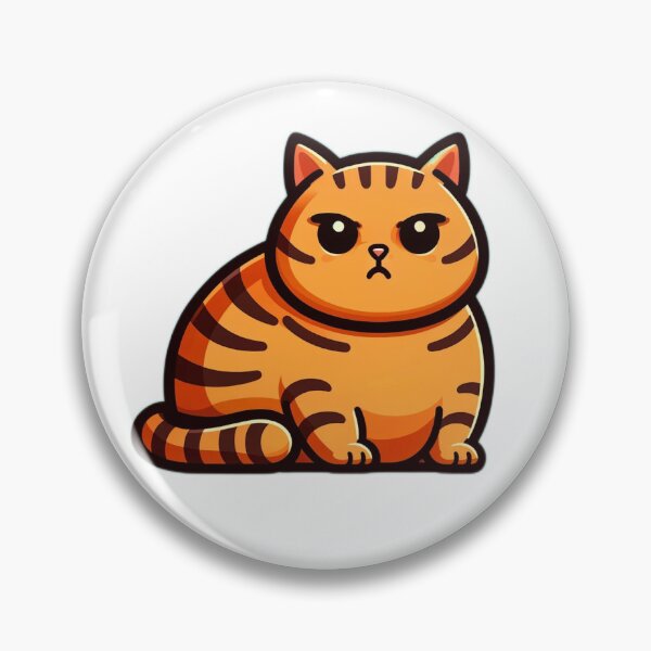 Item preview, Cute Plump Kitty designed and sold by PurrPatterns.