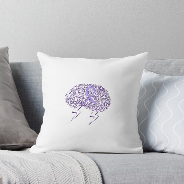 Item preview, purple ribbon brain designed and sold by Aspen207.