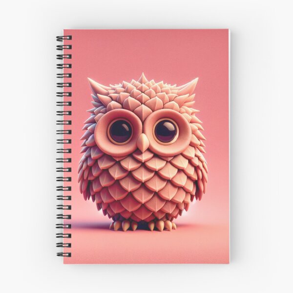 Item preview, Pink Owl  designed and sold by CharmStudio.
