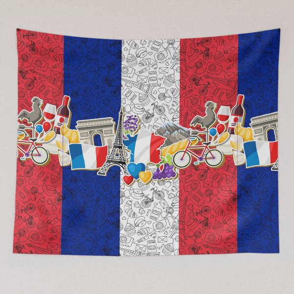 Item preview, France Pattern designed and sold by GaudyBass.