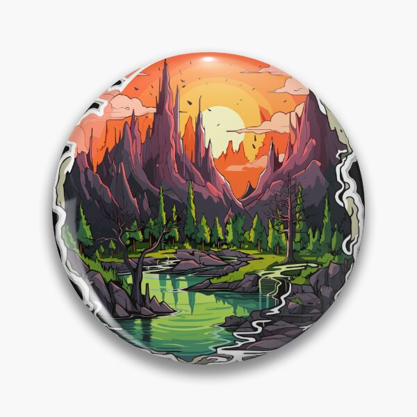 Item preview, Landscape - Illustration designed and sold by MrERNST.